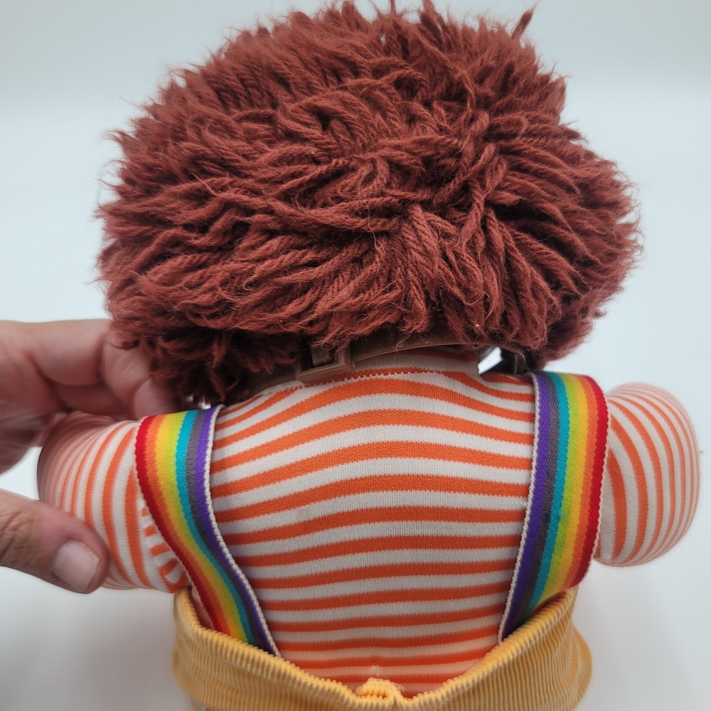 Vintage Cabbage Patch‎ Kids Koosas Lion Plush Xavier Roberts Rainbow Striped 80s - Picture 6 of 8